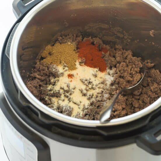 Instant Pot Taco Meat from Frozen Ground Beef The Recipe Rebel