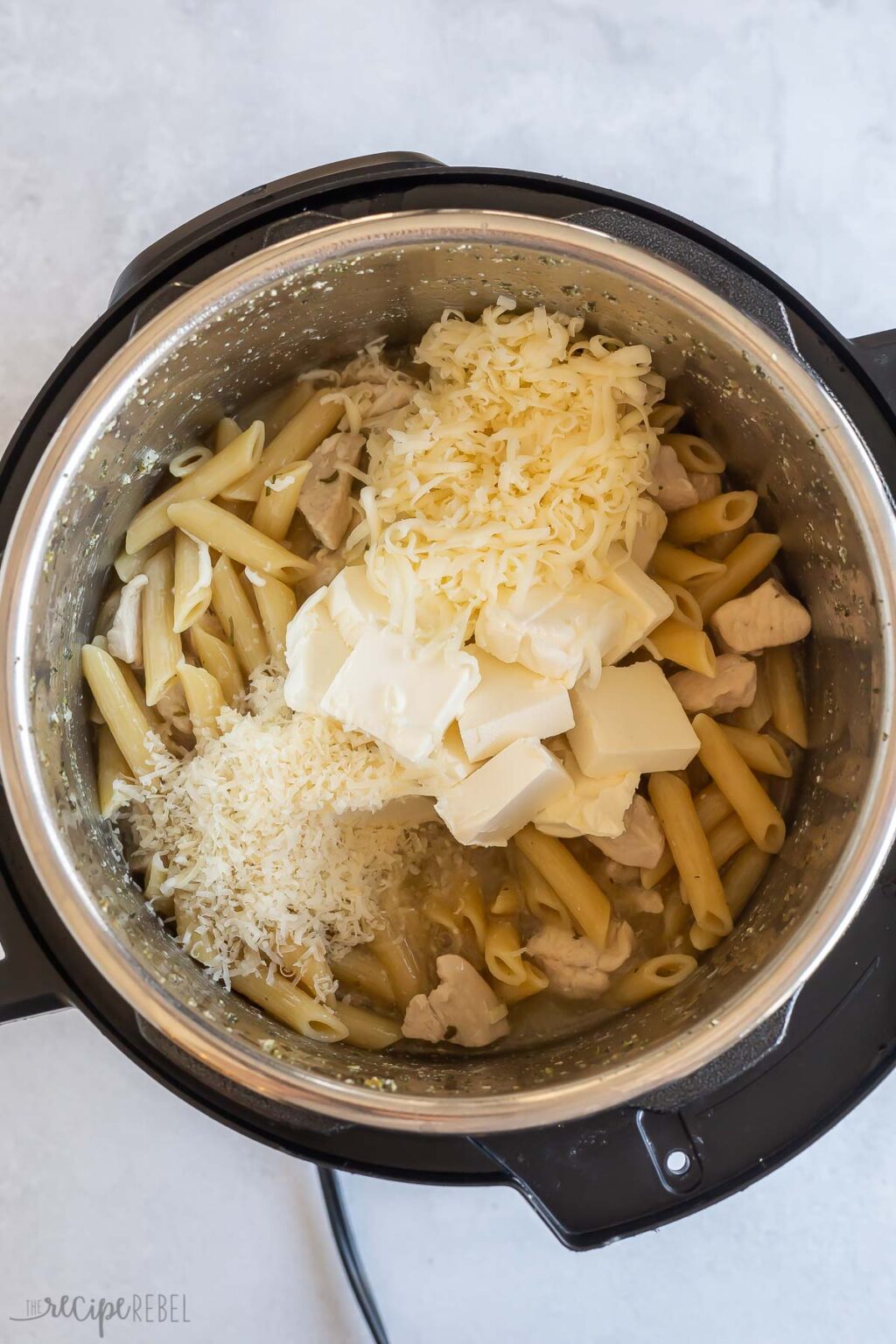 Instant Pot Chicken Alfredo Pasta The Recipe Rebel