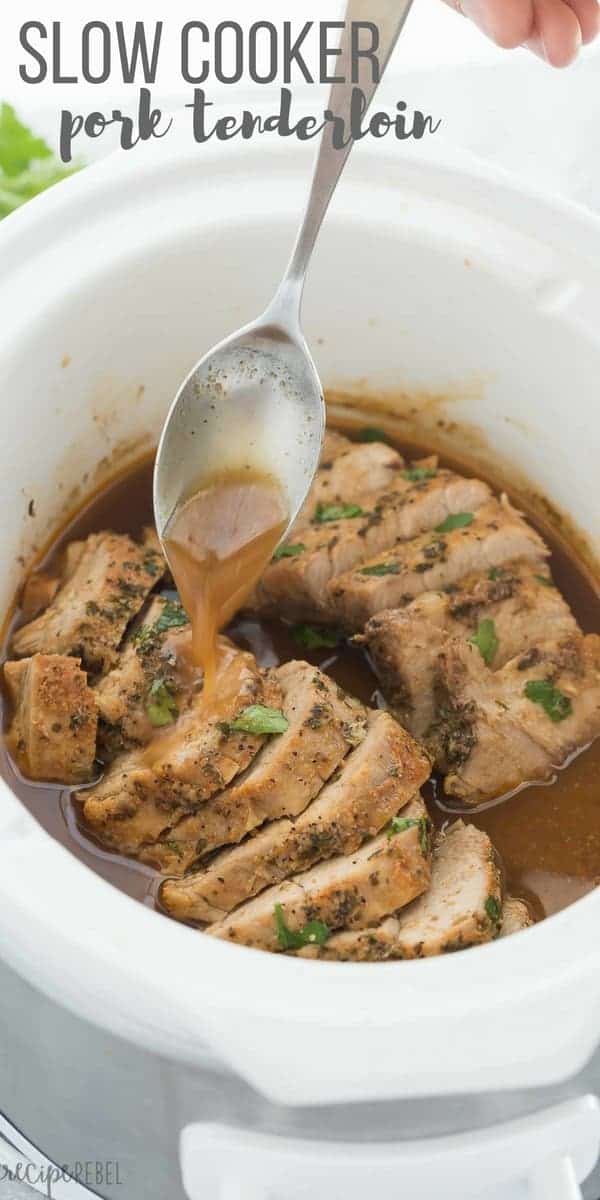Slow Cooker Pork Tenderloin Honey Balsamic Glaze The Recipe Rebel