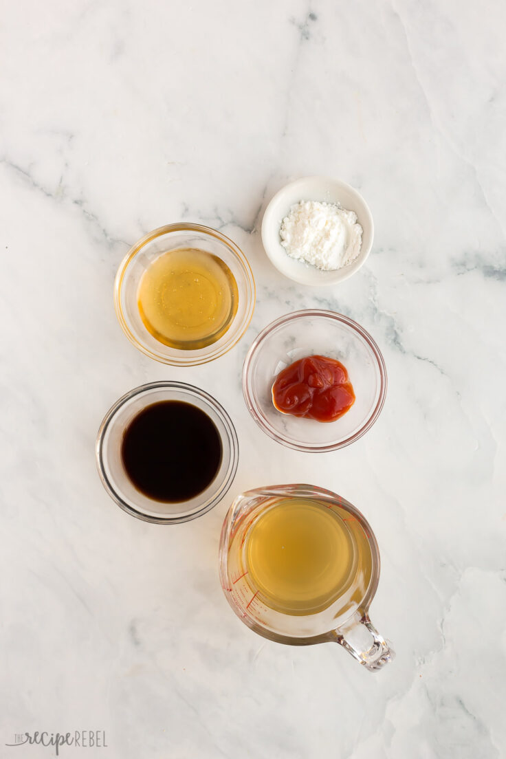 ingredients for crockpot pork tenderloin sauce