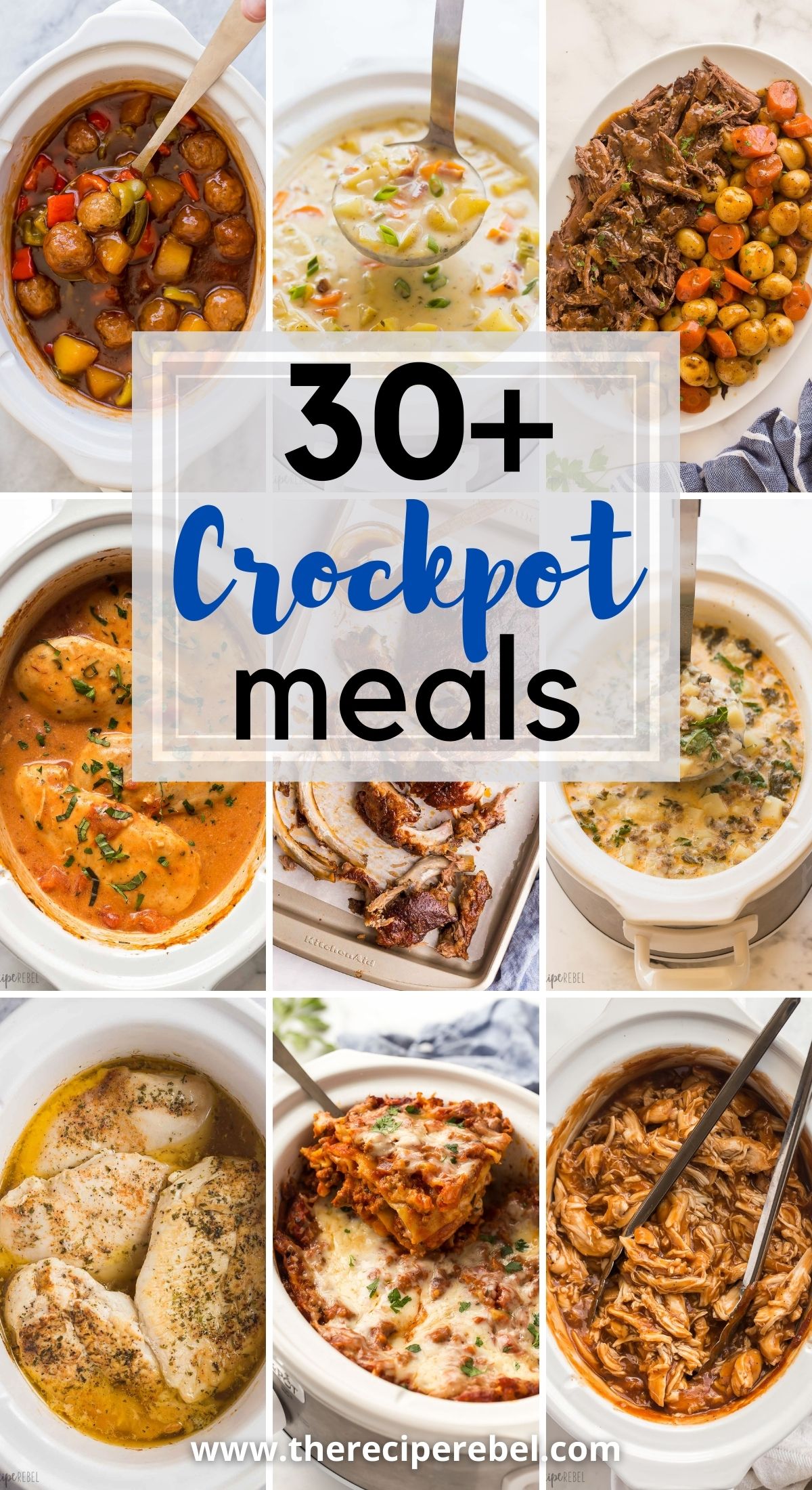 30+ Dump and Go Slow Cooker Recipes - The Recipe Rebel