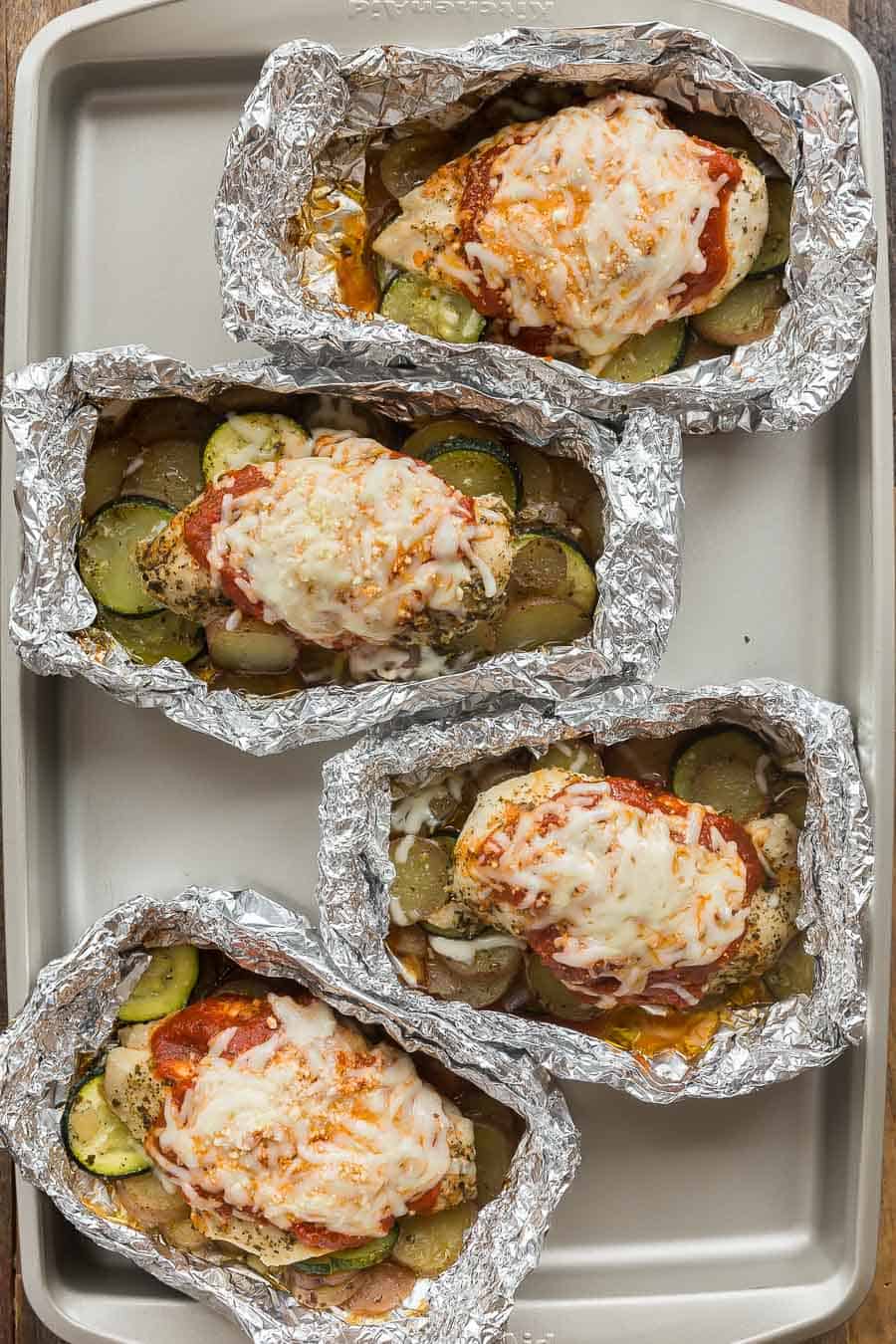 Foil Packets For The Oven