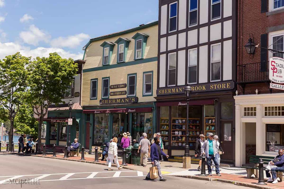 bar harbor main street shops and stores