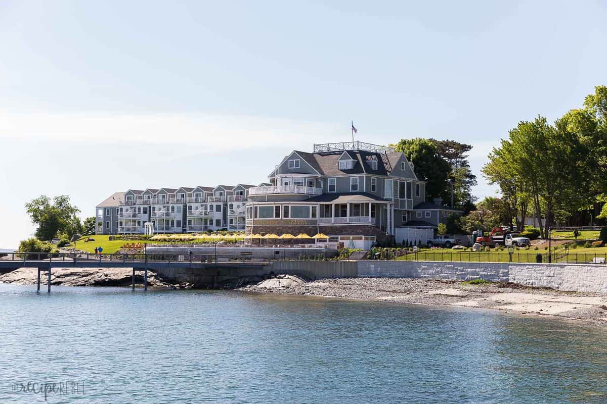 the reading room bar harbor hotel restaurant on the water