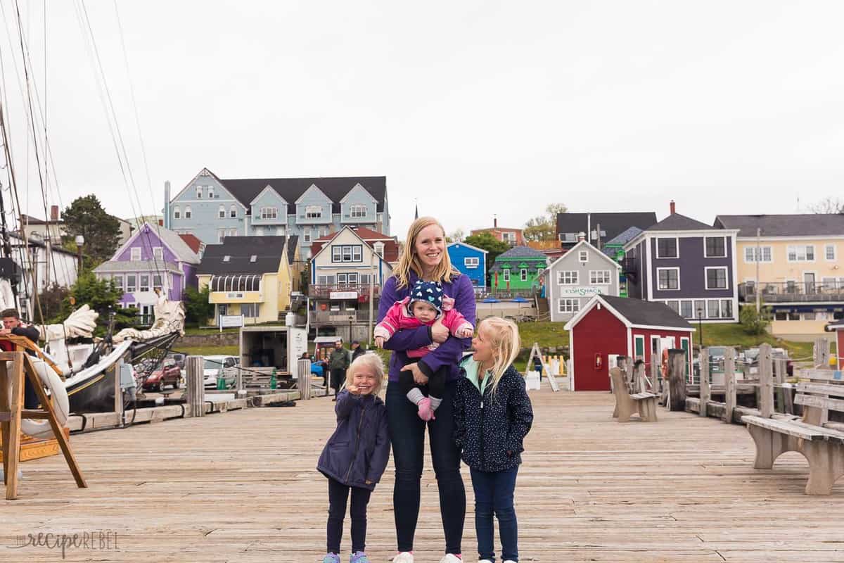 lunenberg nova scotia mom with three kids