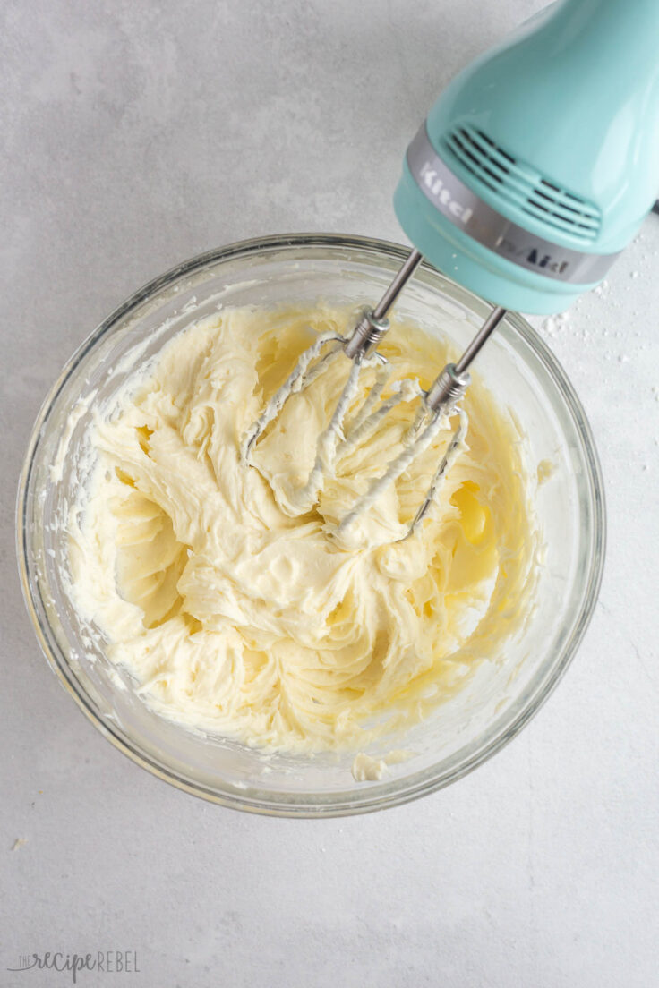 cream cheese mixture for lemon lush