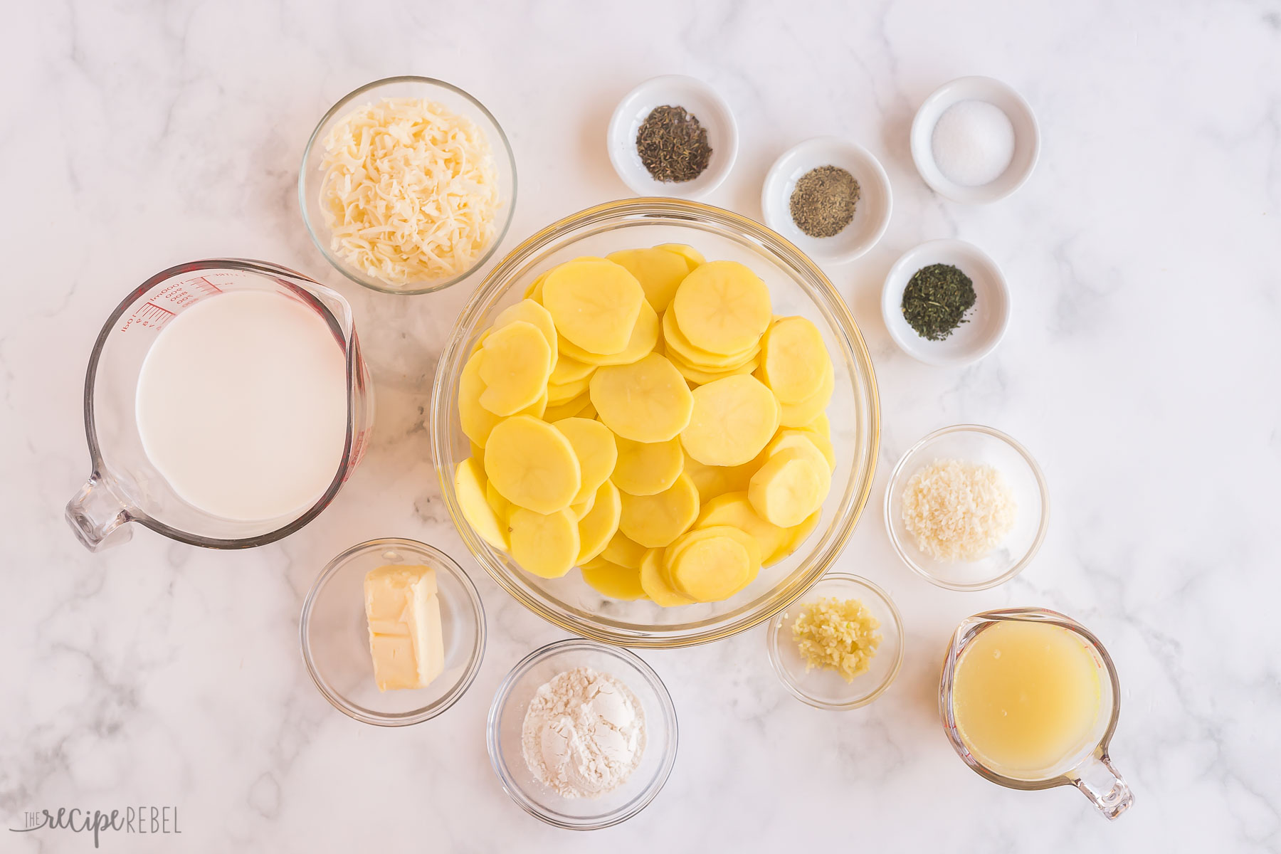 ingredients needed for scalloped potatoes