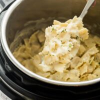 instant pot chicken alfredo pasta in pressure cooker