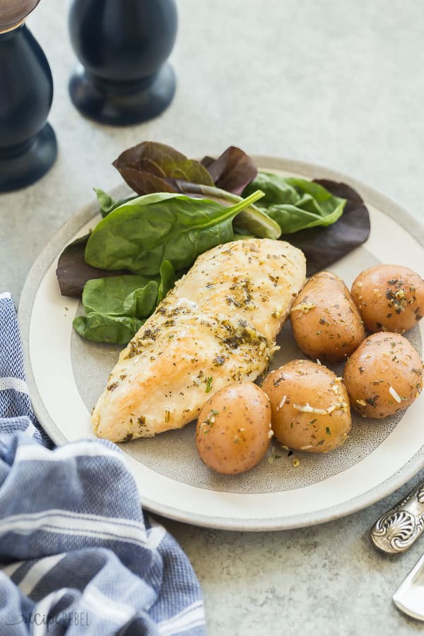 instant pot parmesan chicken and potatoes