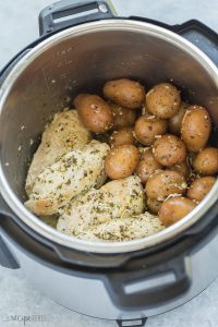 instant pot chicken and potatoes in pressure cooker