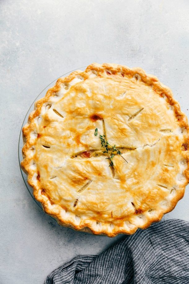 leftover ham pot pie