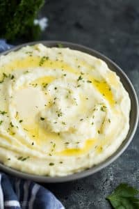 cream cheese mashed potatoes with butter