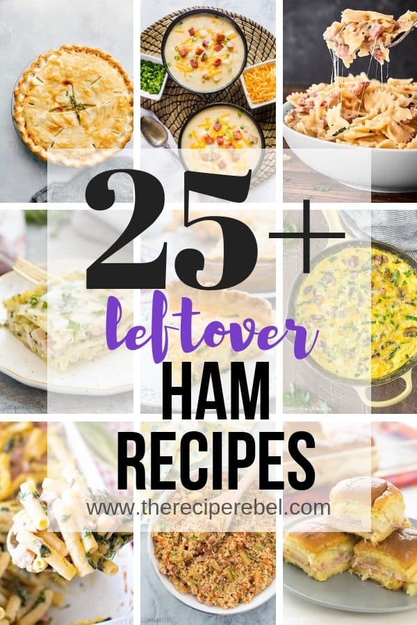 leftover ham collage 2