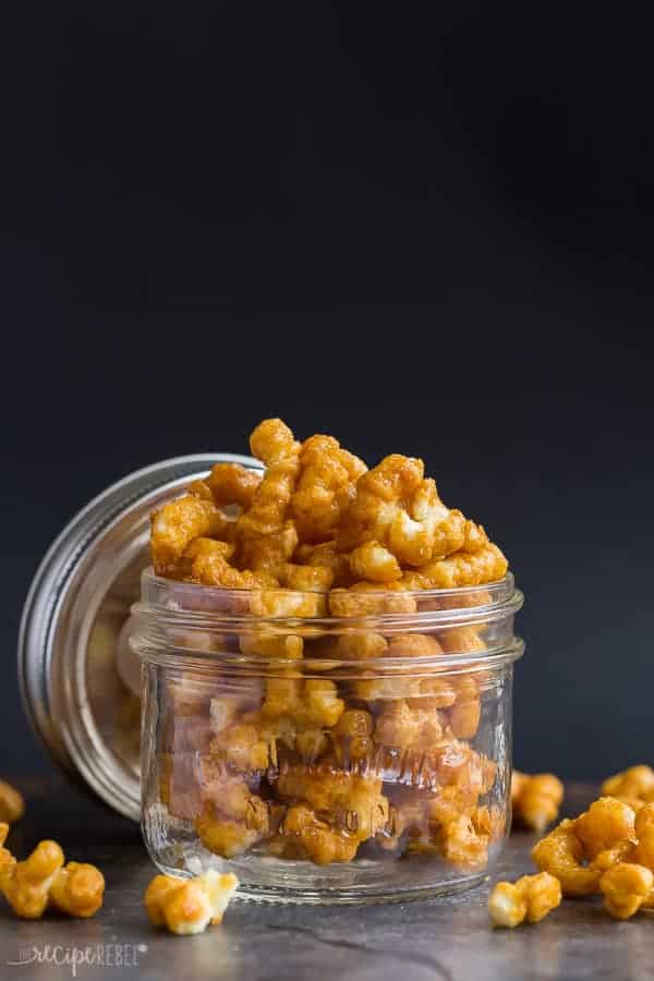 Candied Caramel Cheetos Puffs-- The ultimate sweet and salty snack!