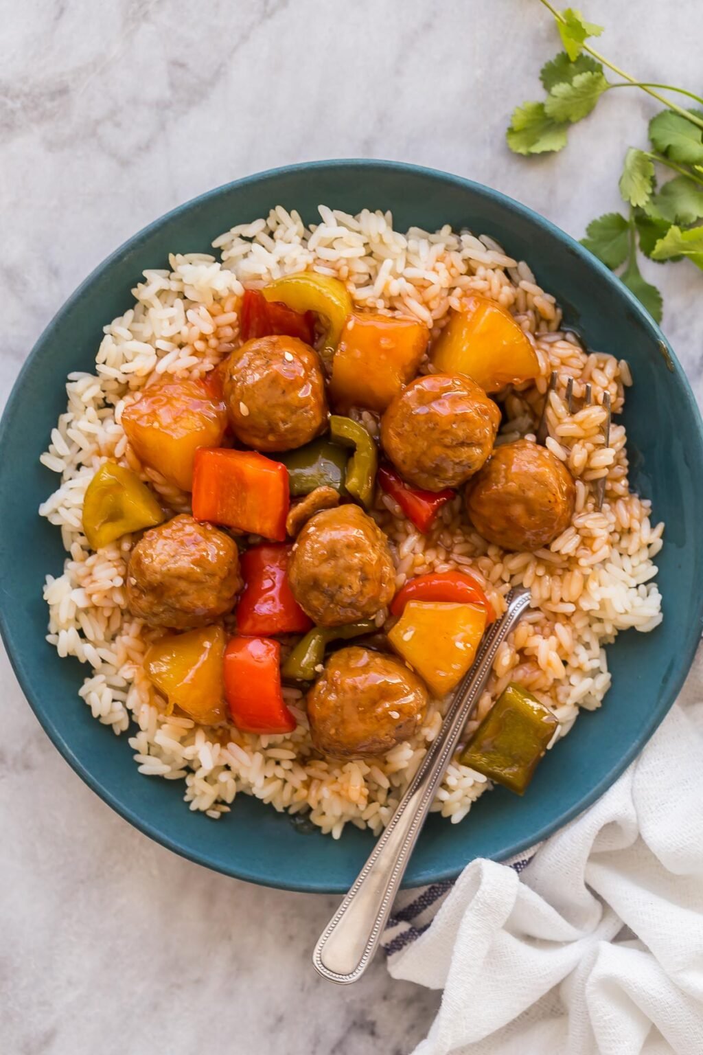 Sweet and Sour Crockpot Meatballs + VIDEO The Recipe Rebel