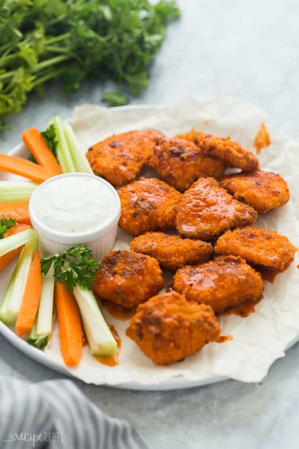 Boneless Chicken Wings - The Recipe Rebel