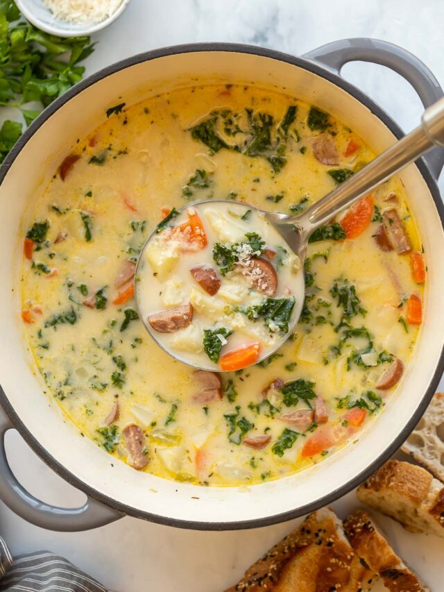 sausage-potato-soup-with-kale-the-recipe-rebel