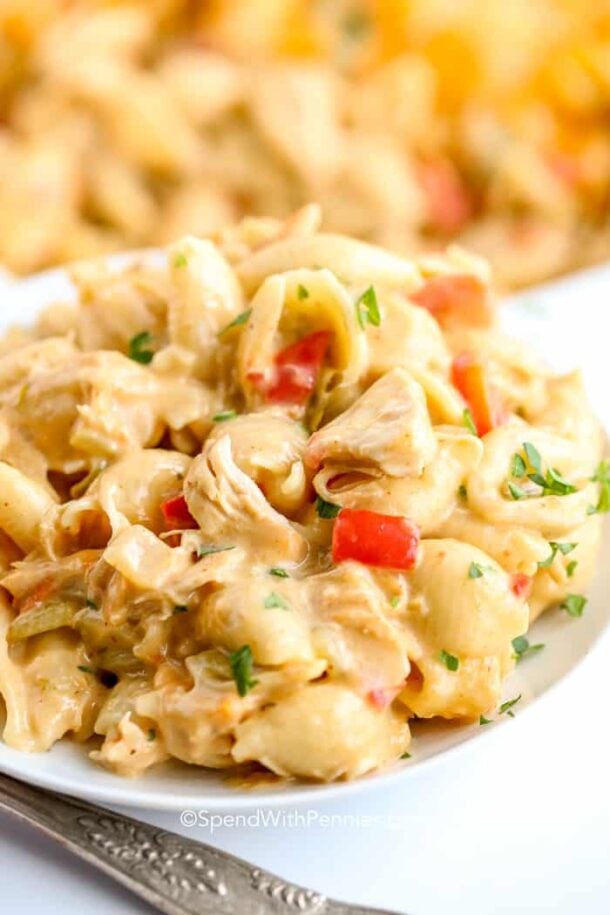 cheesy chicken casserole