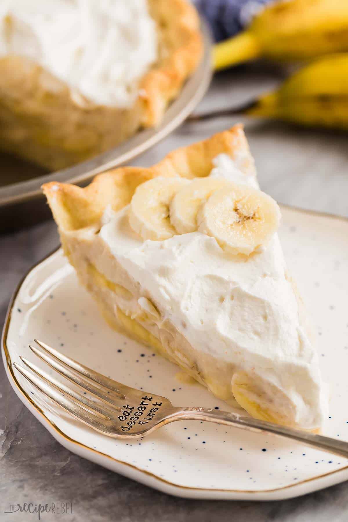 Banana Cream Pie - made easier! - The Recipe Rebel