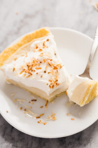 coconut cream pie bite
