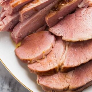 instant pot ham with glaze