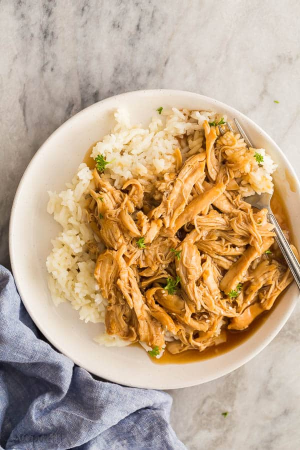 Instant Pot Honey Garlic Chicken Meal Prep Bowls - Project Meal Plan