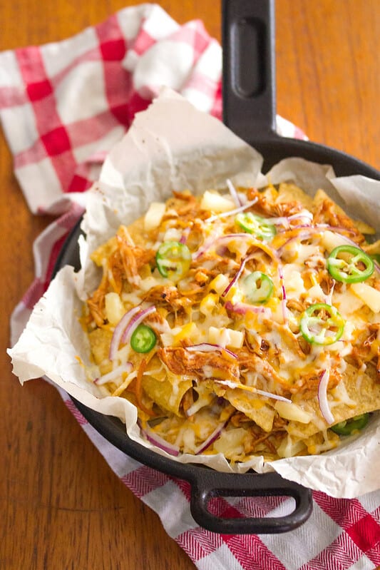 bbq chicken nachos