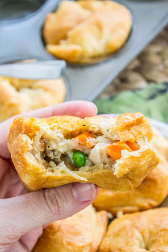 mini chicken pot pies