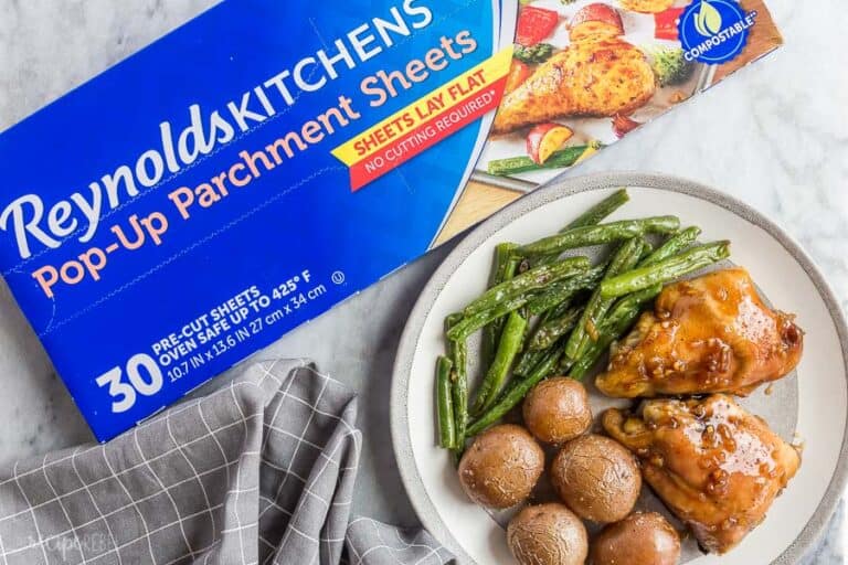 Honey Garlic Chicken Thighs Sheet Pan Dinner The Recipe Rebel