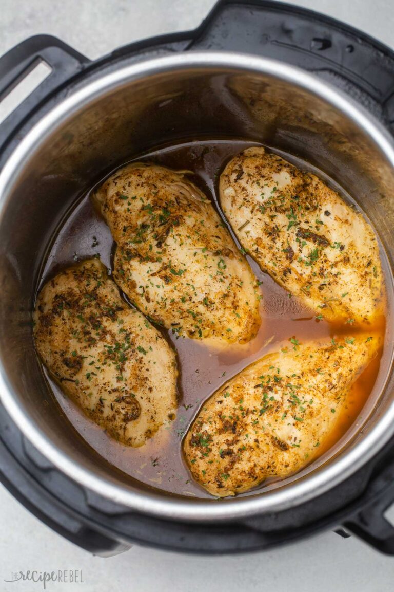Juicy Instant Pot Chicken Breast The Recipe Rebel