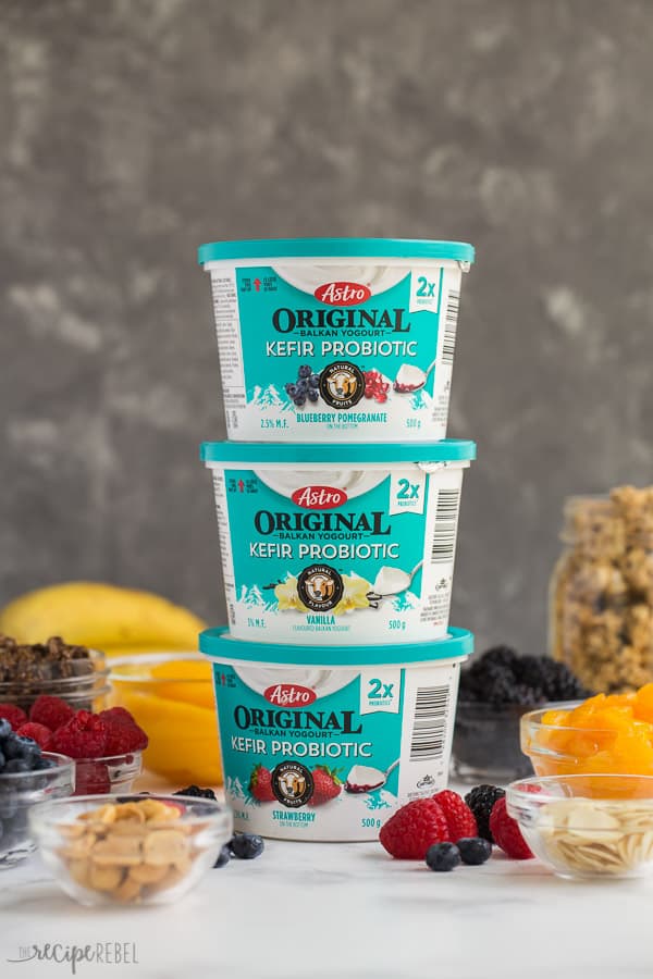 PrepAhead Yogurt Parfaits (a meal prep breakfast!) The Recipe Rebel