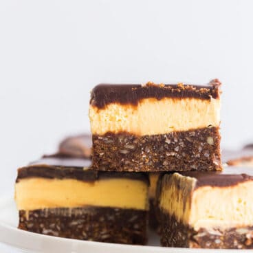 nanaimo bars close up