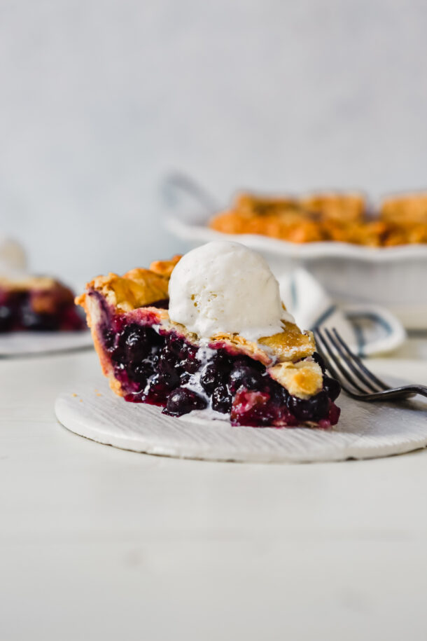 Blueberry Rhubarb Pie