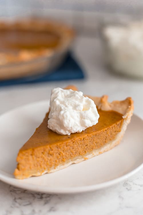 Homemade Pumpkin Pie