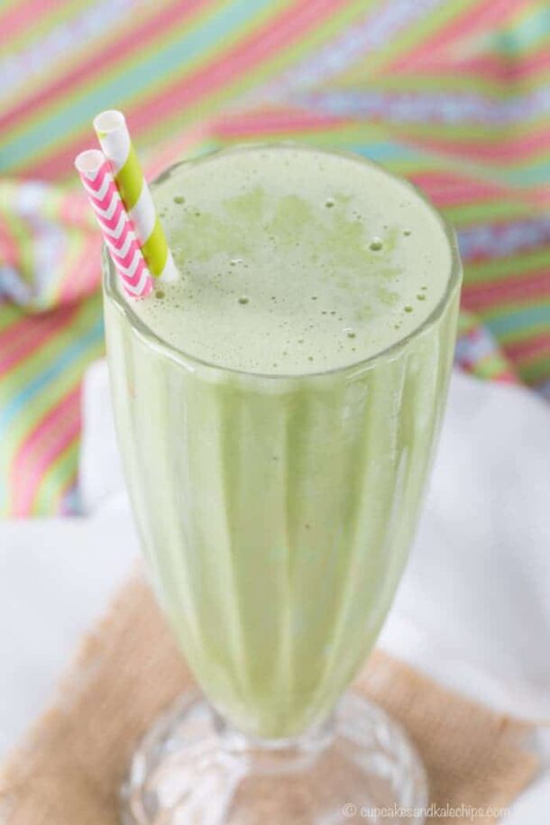 Cupcakes and Kale Chips Shamrock Shake