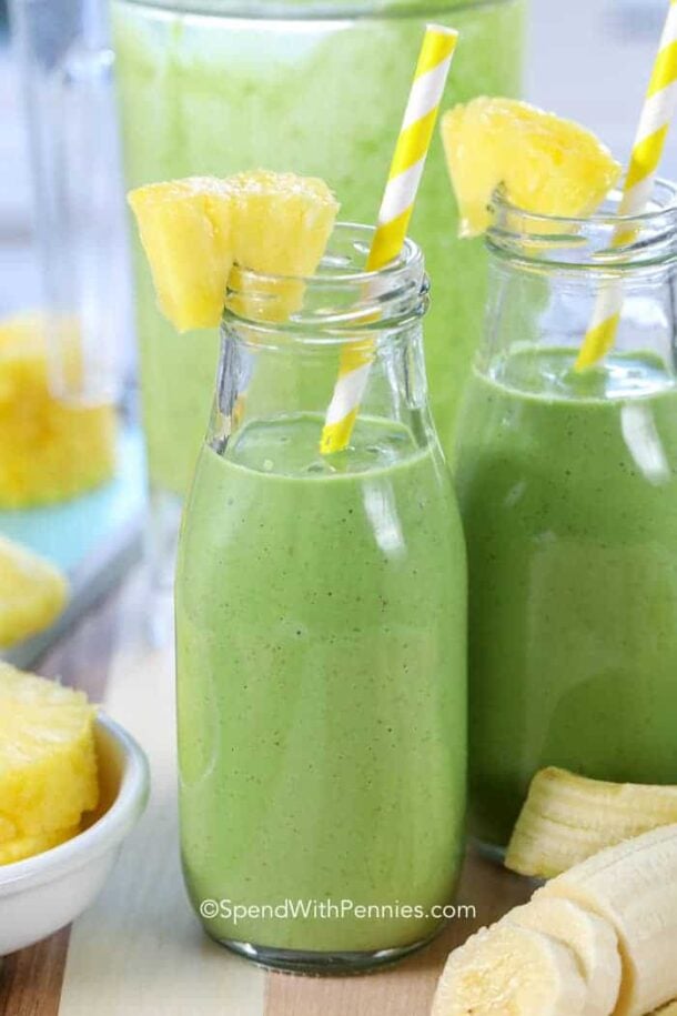 Spend with Pennies Green Smoothie Recipe