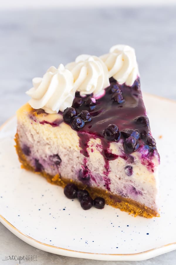 Perfect Blueberry Cheesecake Made Easier VIDEO The Recipe Rebel Perfect Blueberry Cheesecake Made Easier VIDEO The Recipe Rebel
