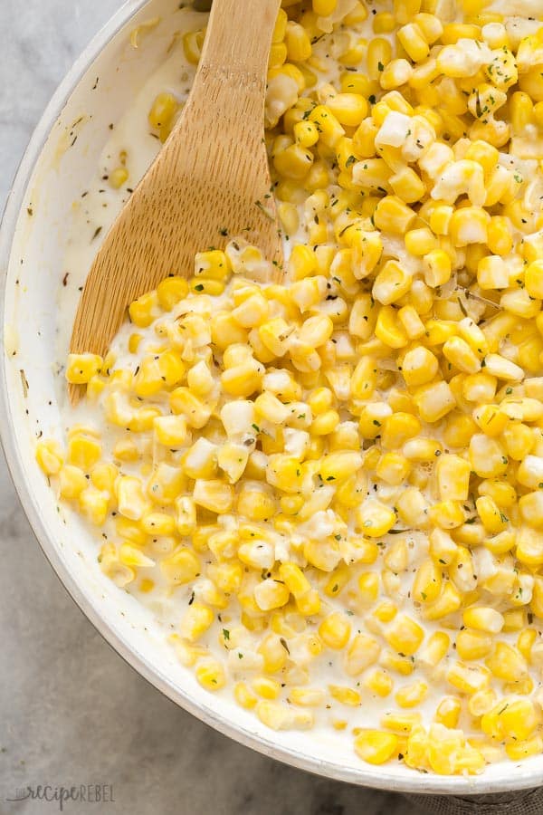 Homemade Creamed Corn - The Recipe Rebel