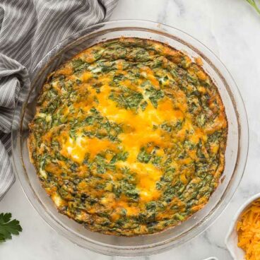 crustless quiche whole