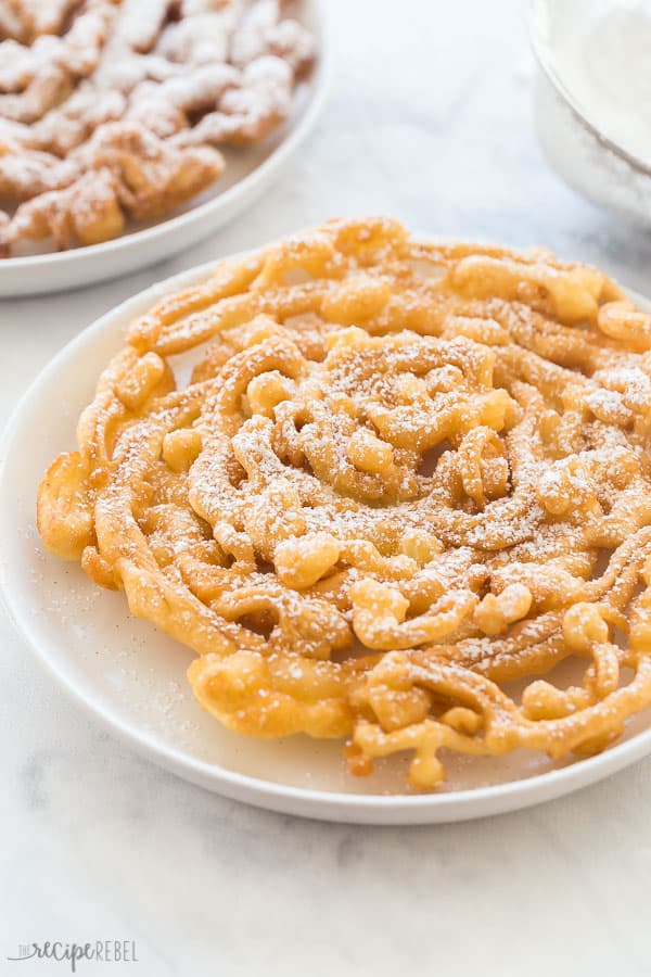 Homemade Funnel Cake Recipe The Recipe Rebel