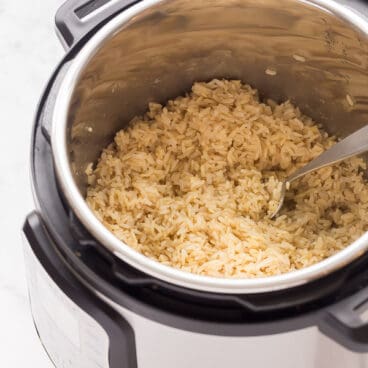 instant pot brown rice in pressure cooker