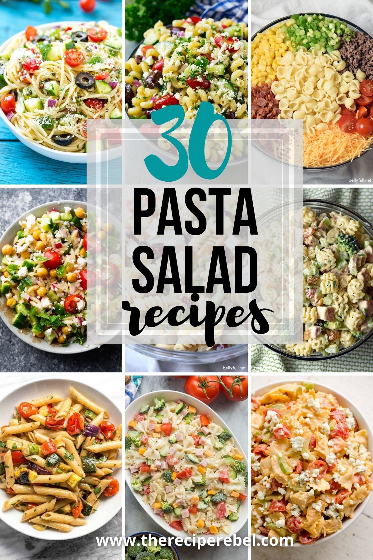 Title image for 30+ Pasta Salad Recipes