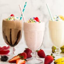 how to make a milkshake 3 ways