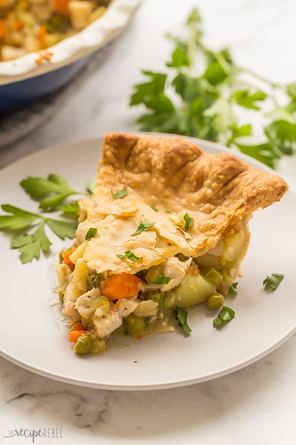 Chicken Pot Pie (step by step video) - The Recipe Rebel