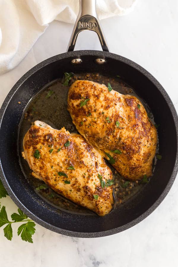 Cast Iron Chicken Breast - The Seasoned Mom