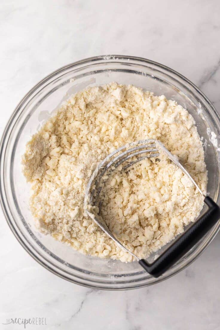 crust mixture for millionaire shortbread.