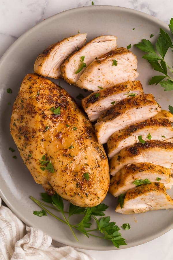 JUICY Air Fryer Chicken Breast - The Recipe Rebel