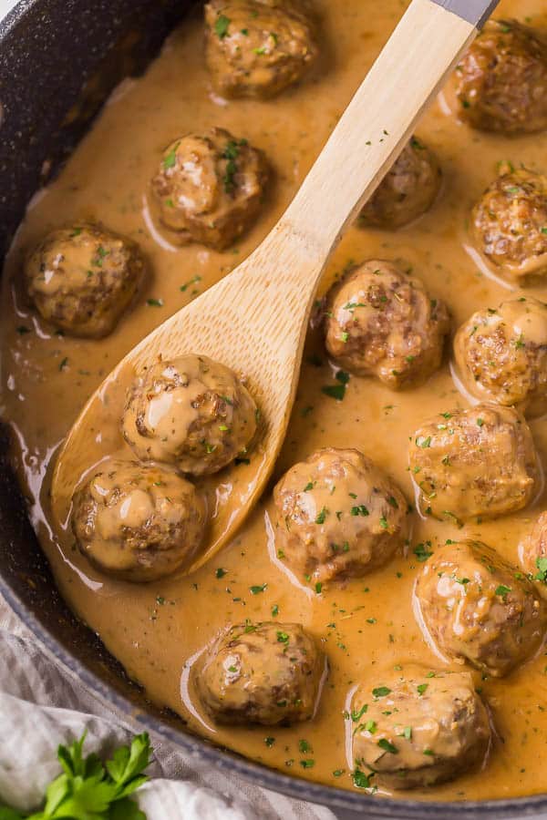 Slow Cooker Swedish Meatballs - The Recipe Rebel