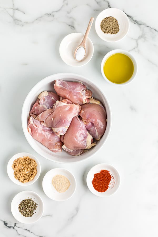 air fryer boneless chicken thighs ingredients