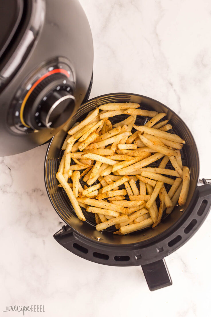 frozen french fries in air fryer basket